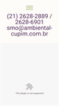 Mobile Screenshot of ambiental-cupim.com.br